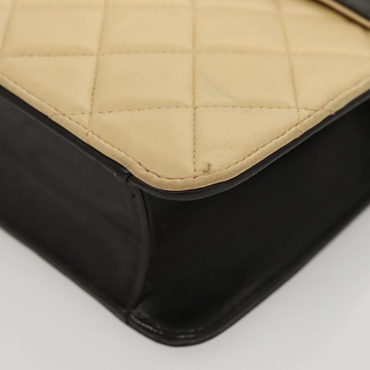 Chanel Phone case, Beige, Leather, clutch