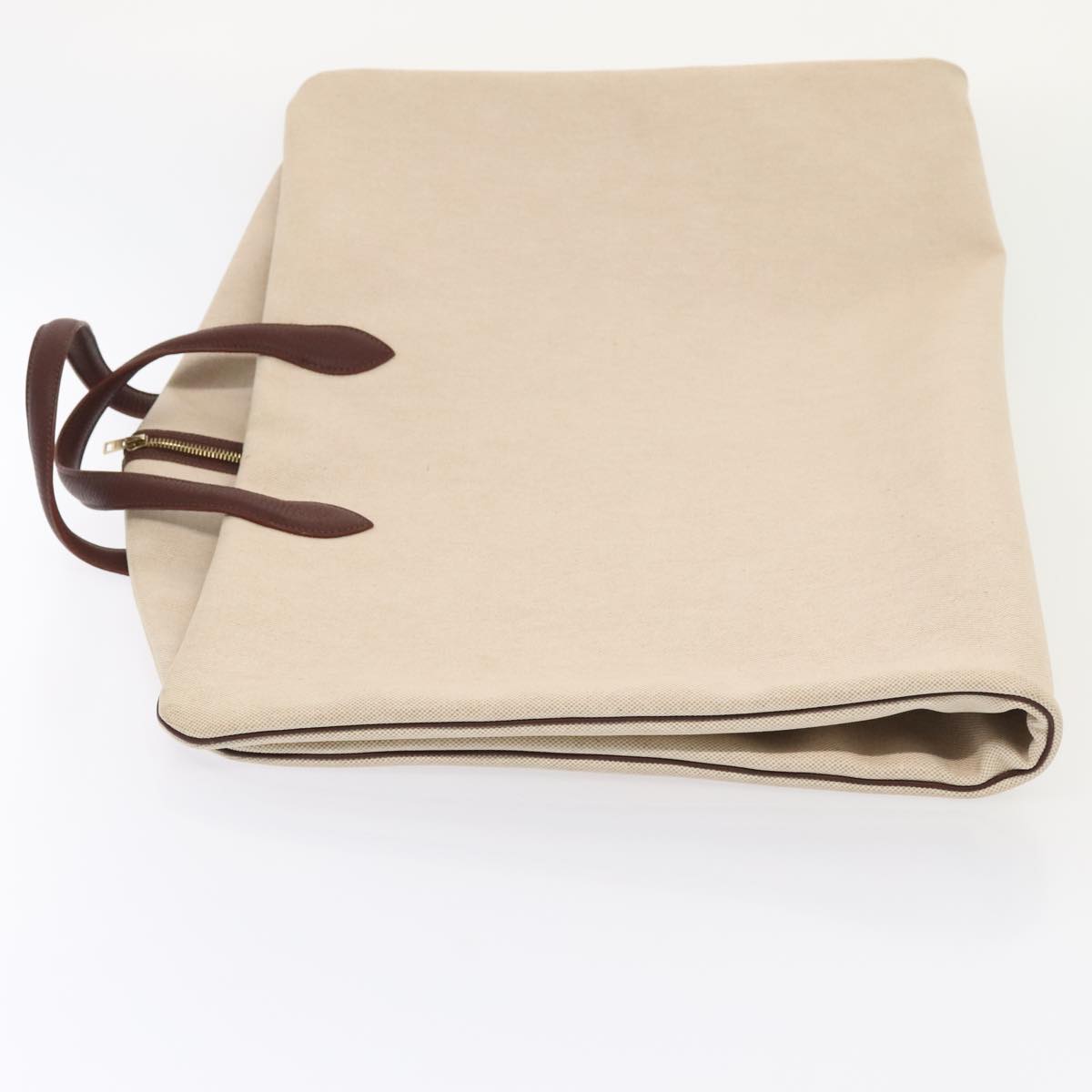 Hermès Victoria, Beige, Canvas, travel