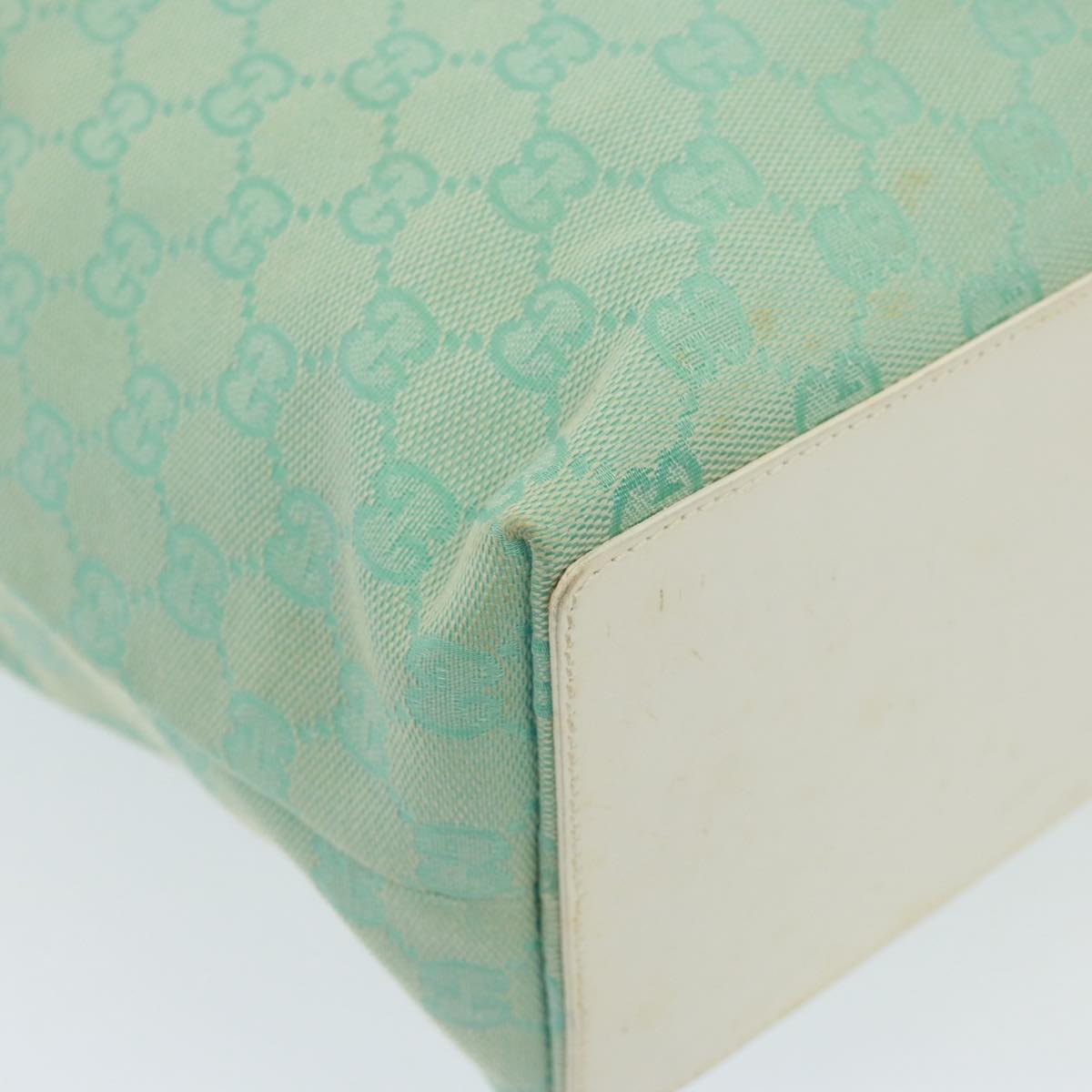 Gucci GG canvas, Blue, Canvas, shoulder