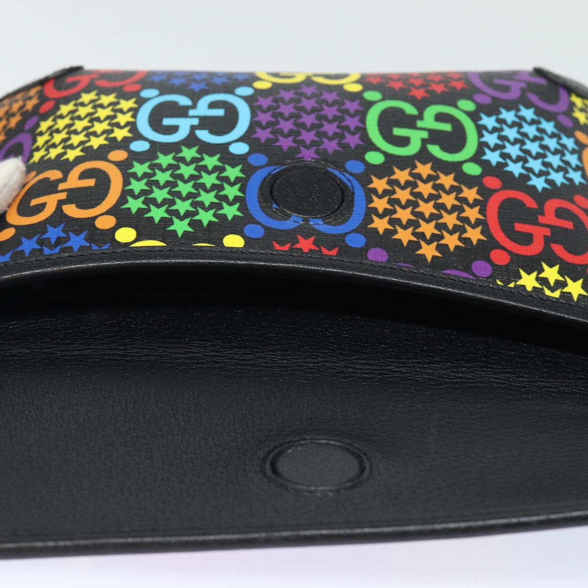 Gucci Psychedelic, Multicolour, Canvas, shoulder