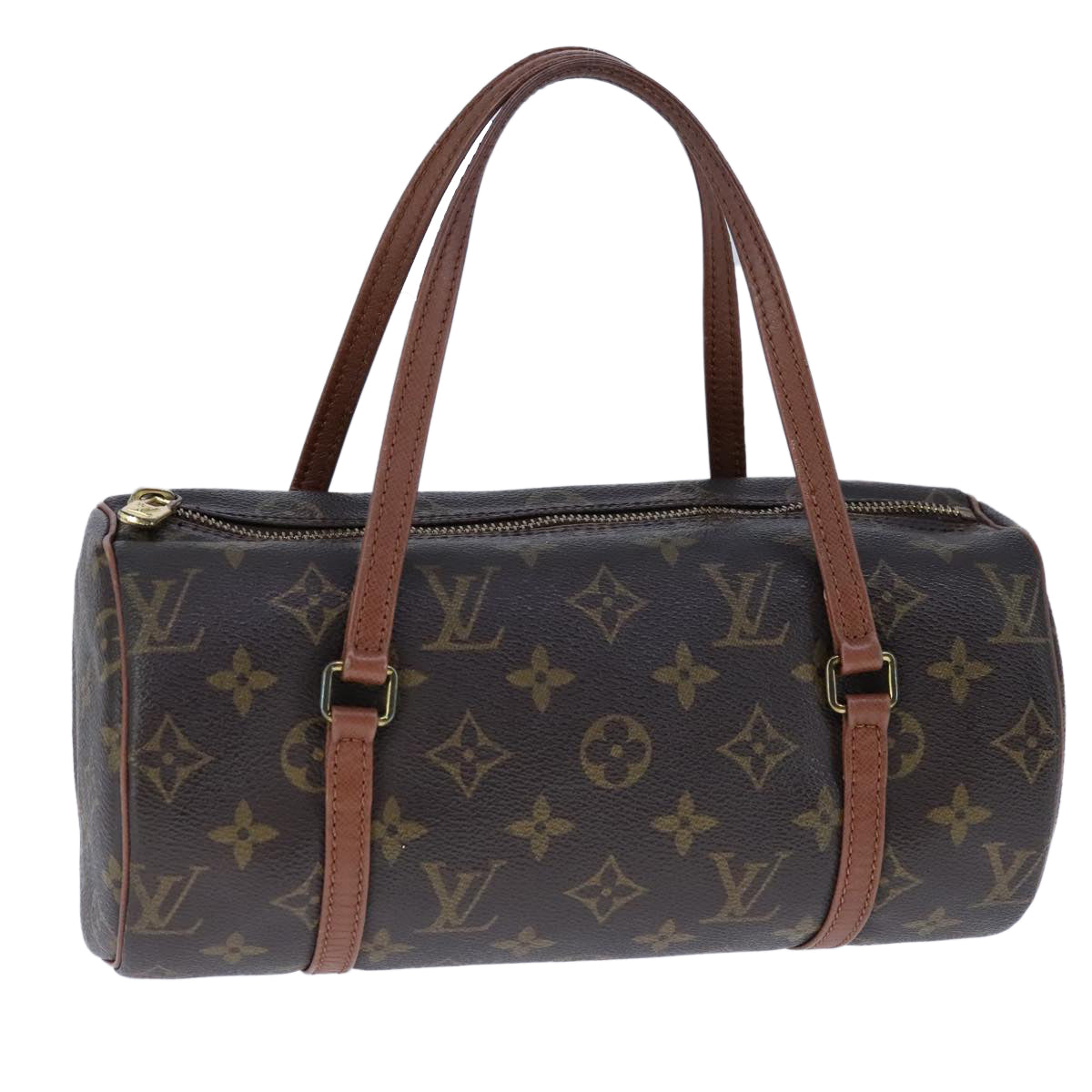 Louis Vuitton Papillon 26, Brown, Canvas, handbag