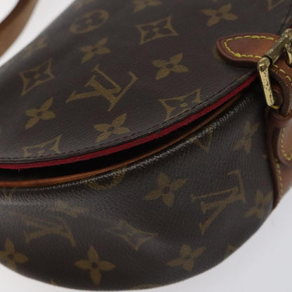 Louis Vuitton Tambourine, Brown, Canvas, shoulder