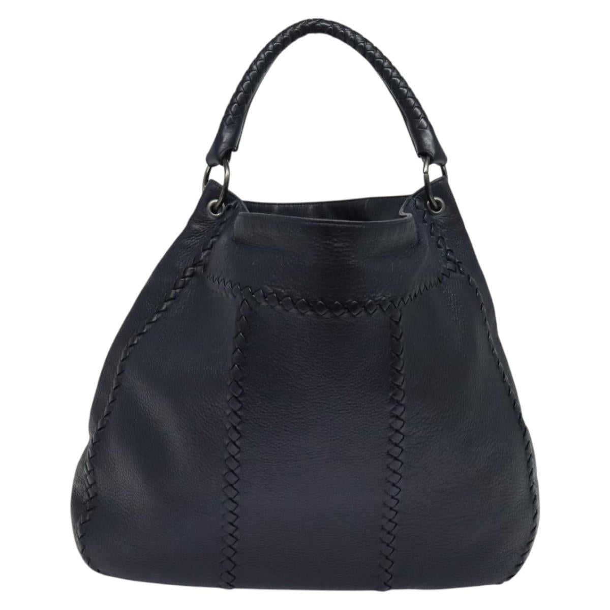 Bottega Veneta Cervo, Navy, Leather, shoulder