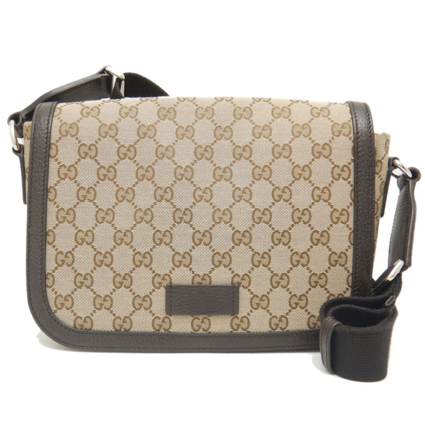 Gucci Messenger, Beige, Canvas, shoulder