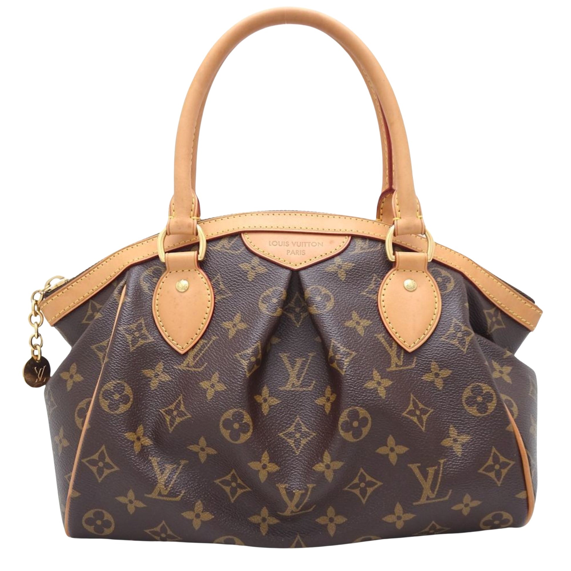 Louis Vuitton Tivoli, Brown, Canvas, handbag