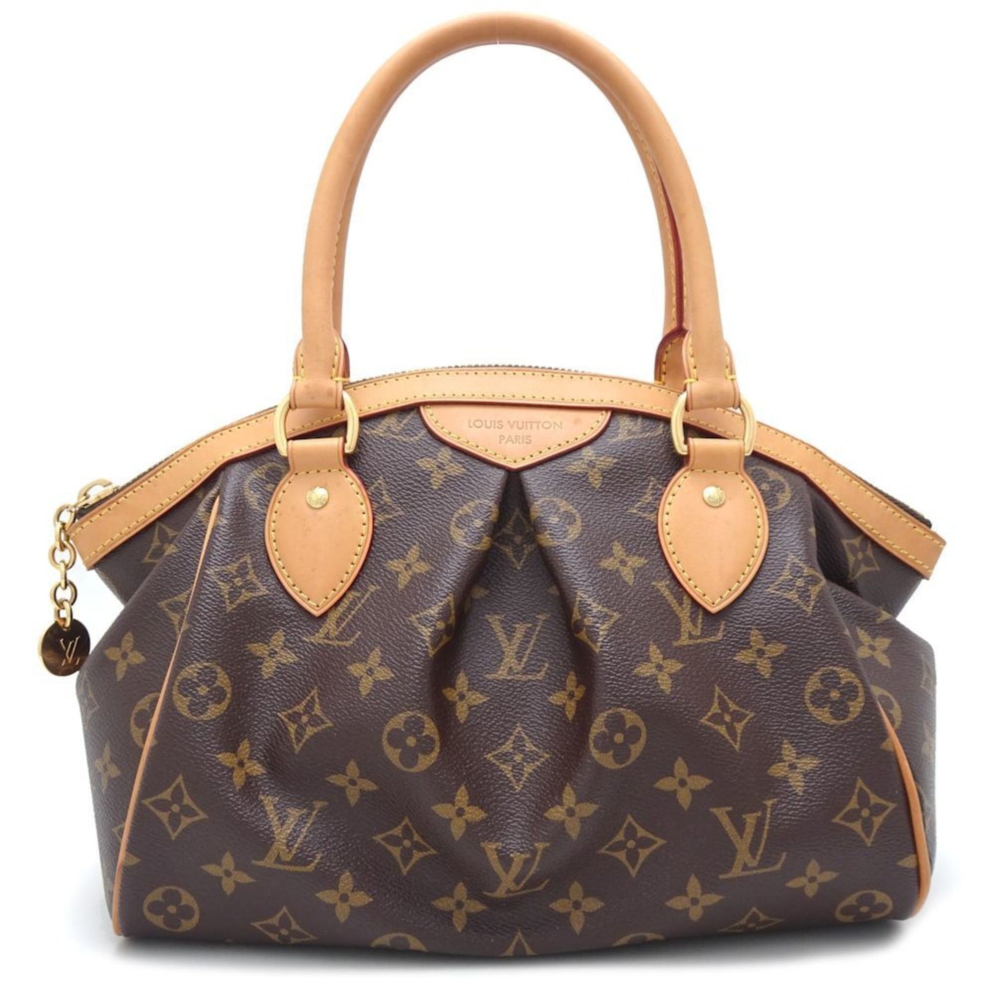 Louis Vuitton Tivoli, Brown, Canvas, handbag