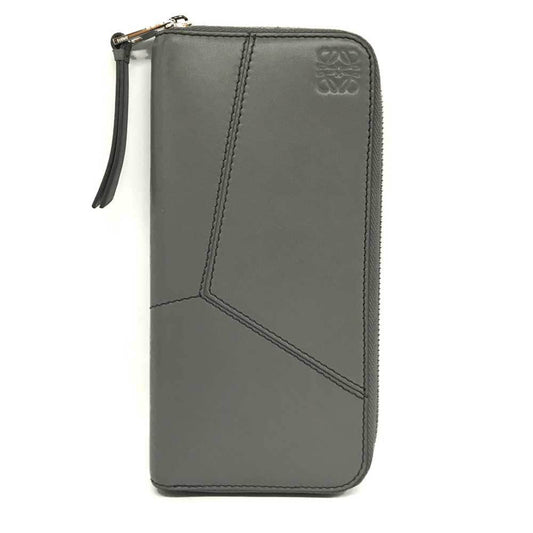 Loewe Puzzle, Grey, Leather, wallet