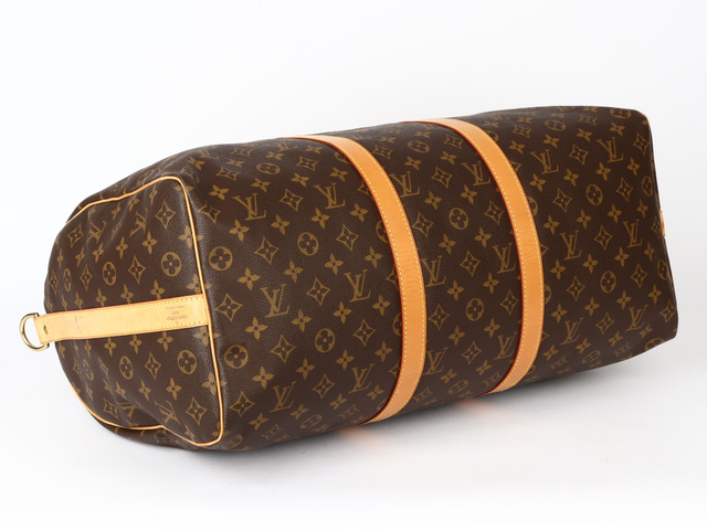 Louis Vuitton Keepall Bandouliere 50, Brown, Canvas, travel