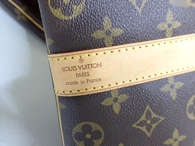 Louis Vuitton Keepall Bandouliere 50, Brown, Canvas, travel