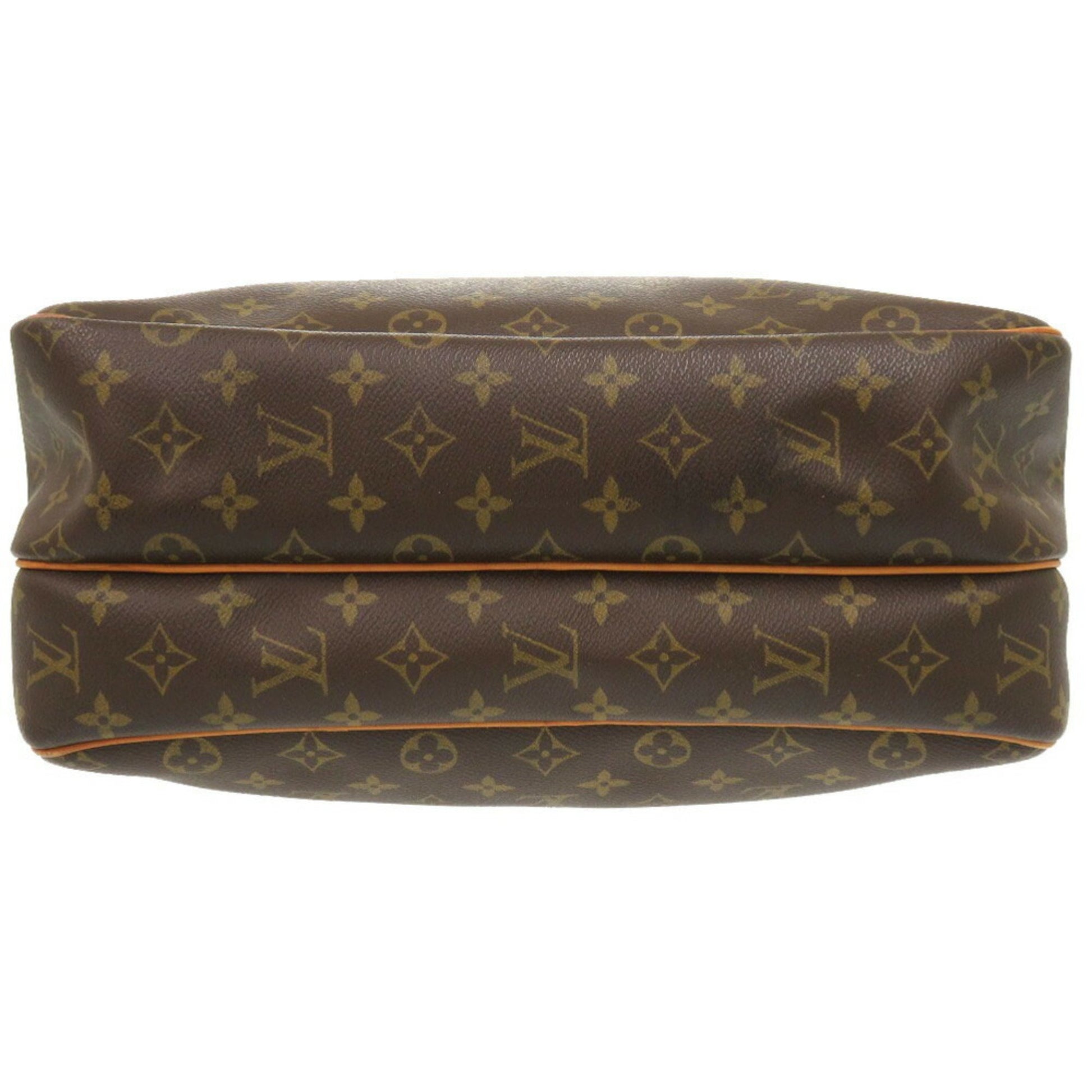 Louis Vuitton Reporter, Brown, Canvas, shoulder