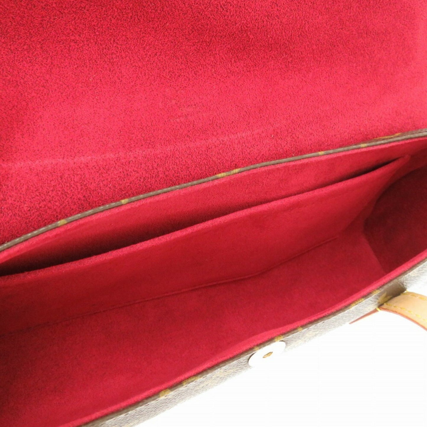Louis Vuitton Sonatine, Brown, Canvas, handbag