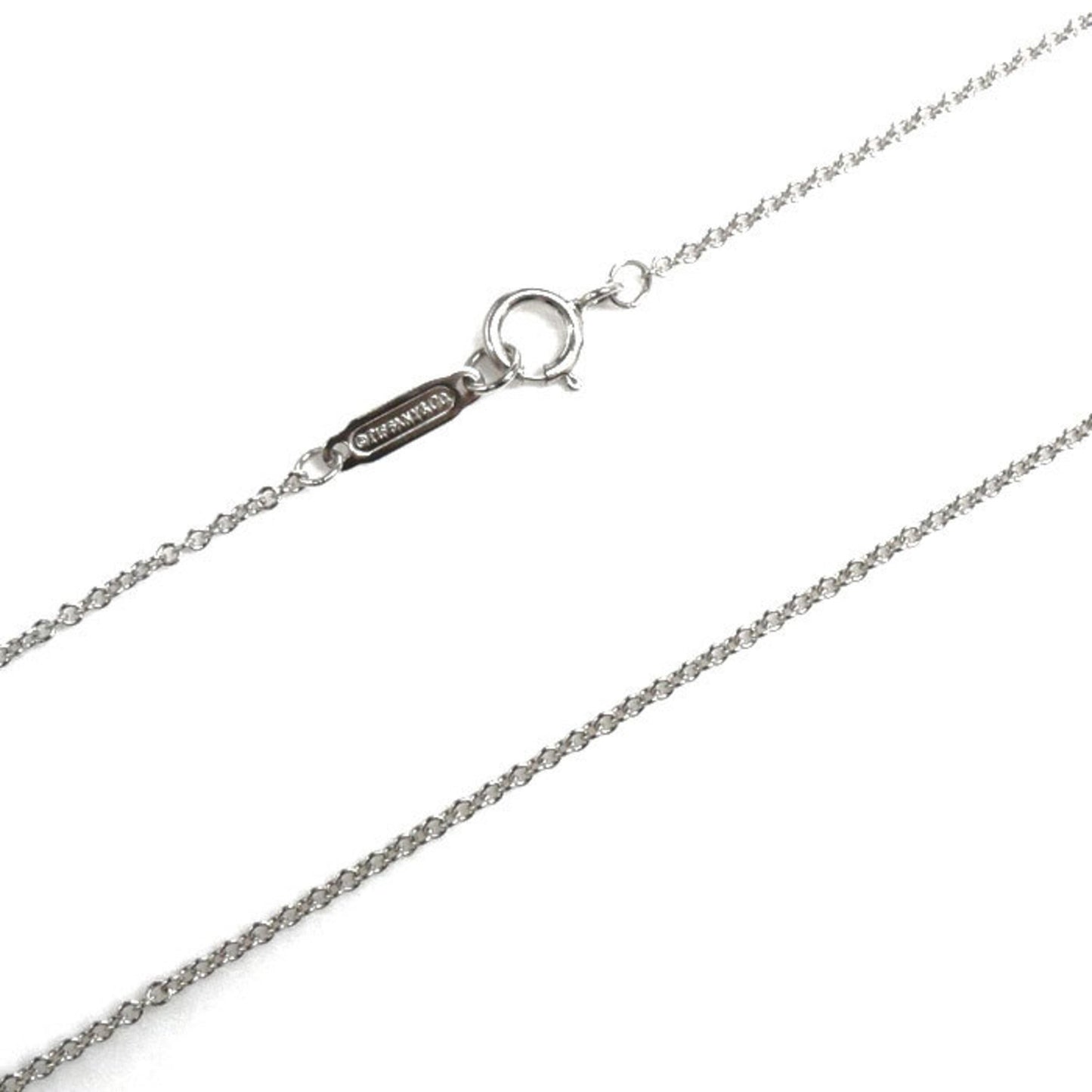 Tiffany & Co Clé ovale, Silver, White Gold, necklace