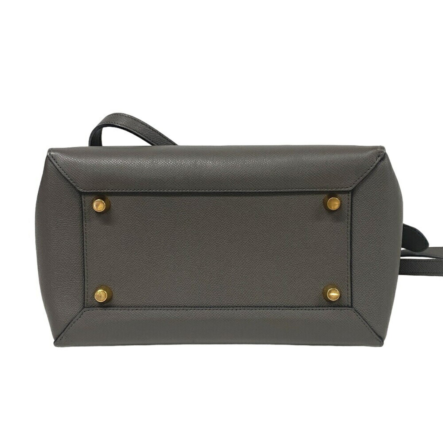 Céline, Grey, Leather, handbag