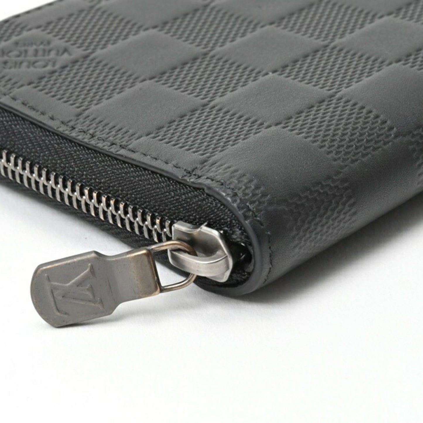 Louis Vuitton Zippy Wallet Vertical, Black, Leather, wallet