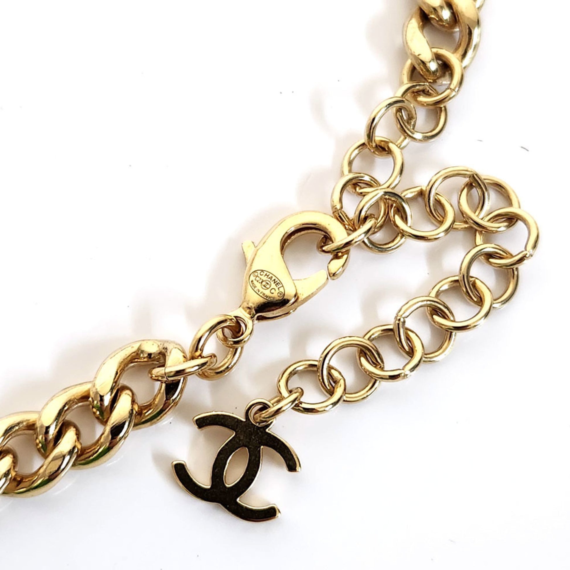 Chanel, Gold, Metal, necklace