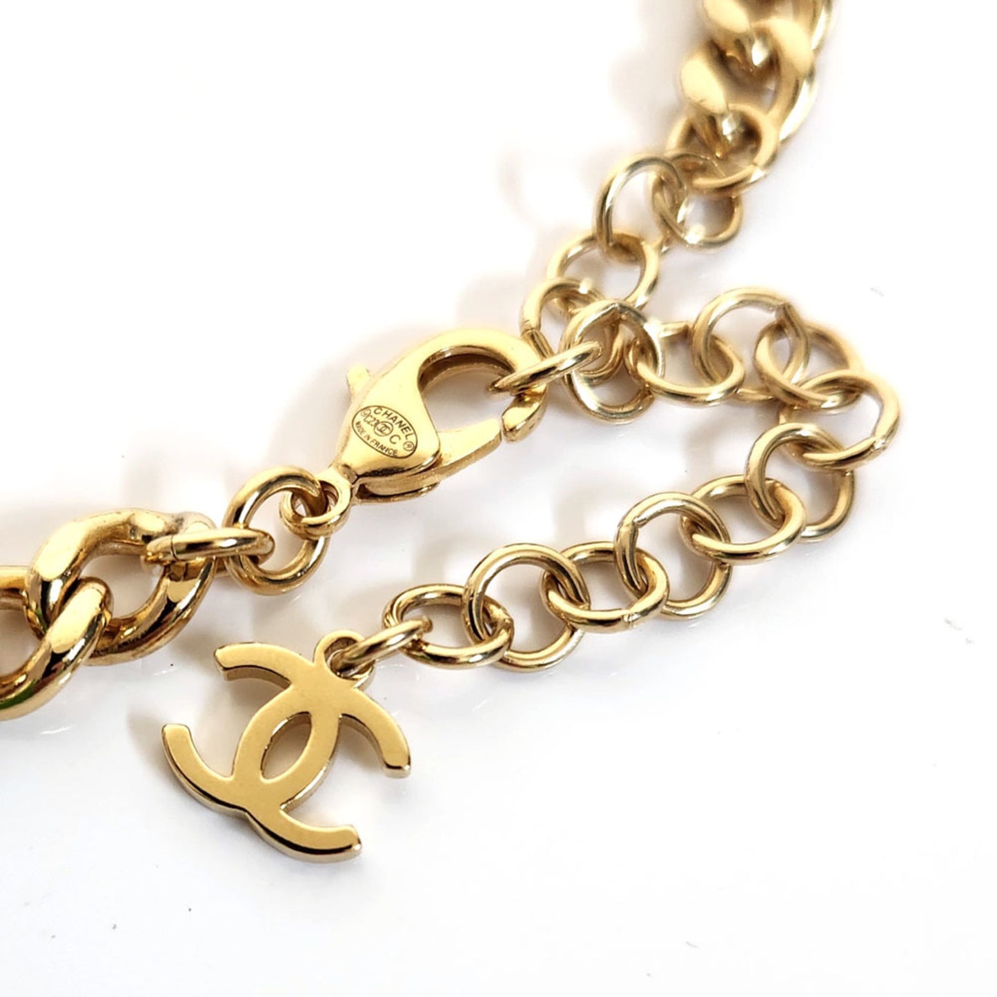 Chanel, Gold, Metal, necklace