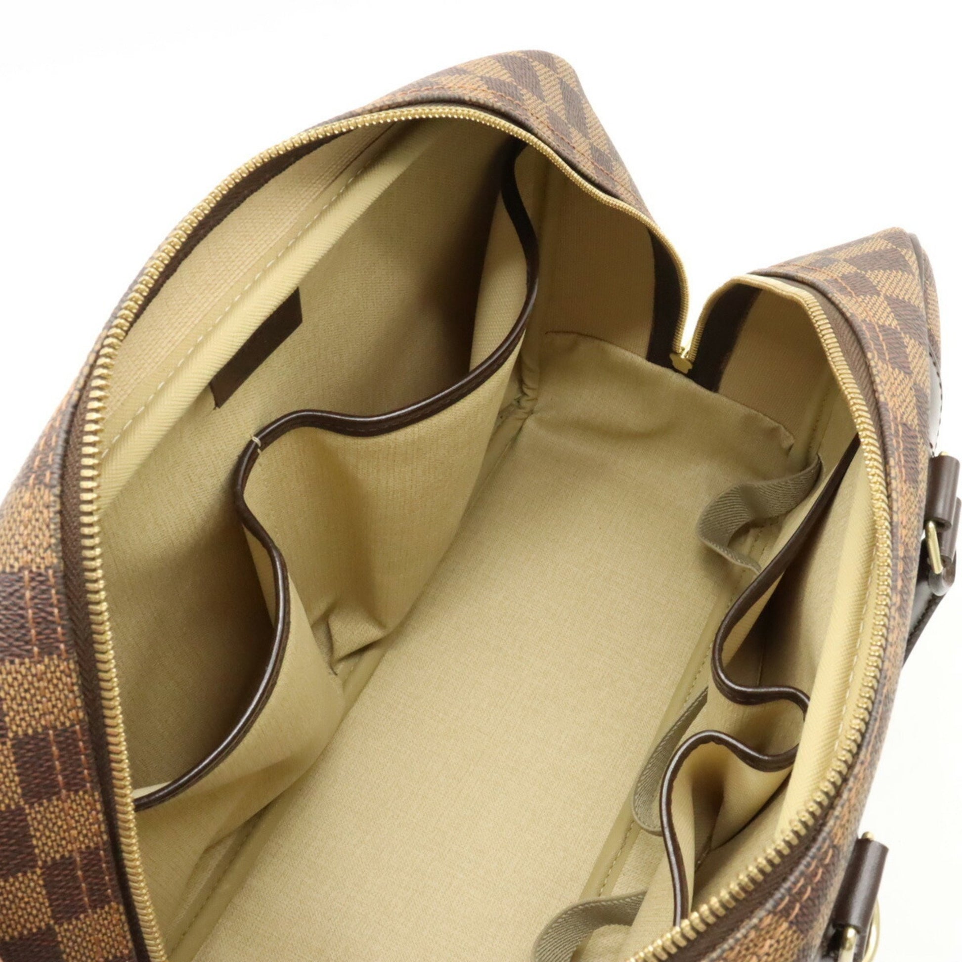 Louis Vuitton Deauville, Brown, Canvas, tote