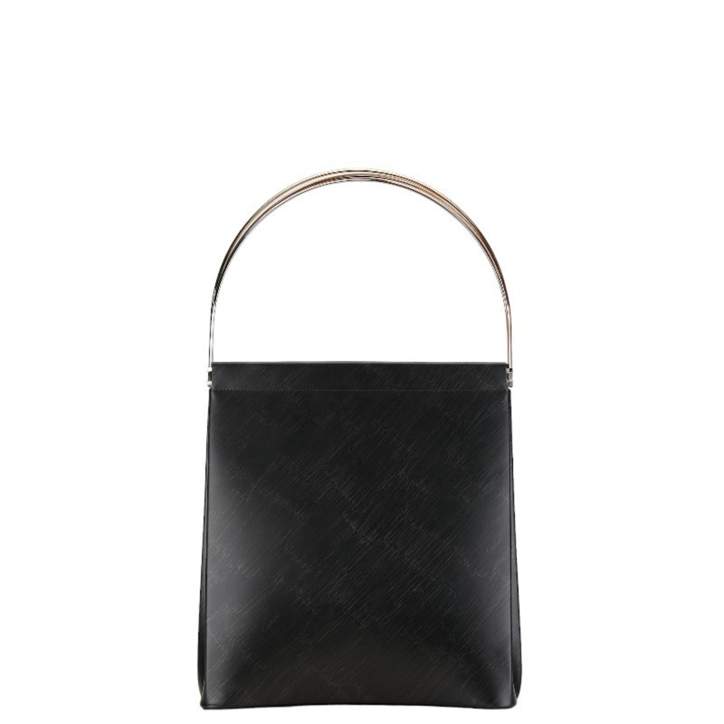 Cartier Trinity, Black, Leather, handbag