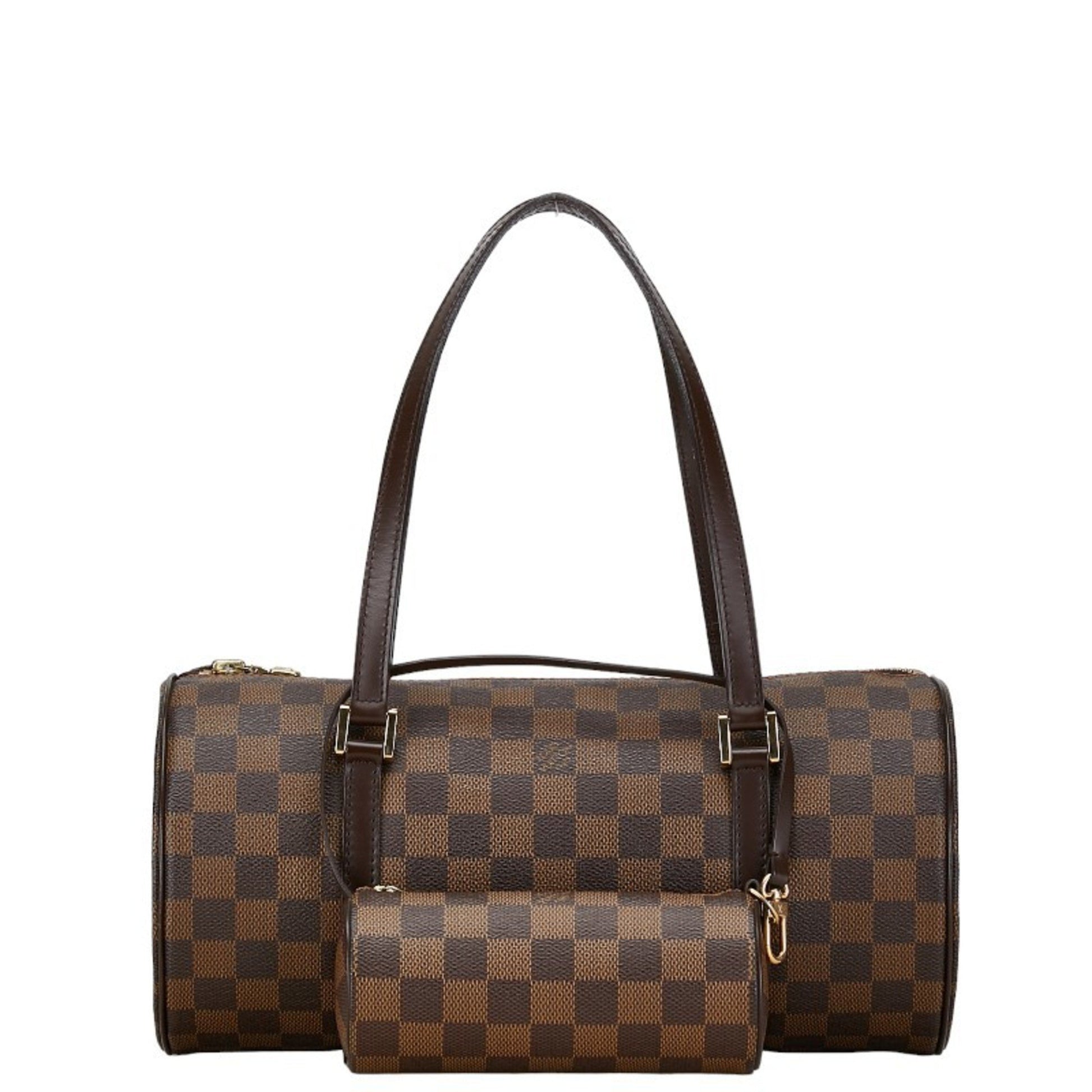 Louis Vuitton Papillon 30, Brown, Canvas, tote