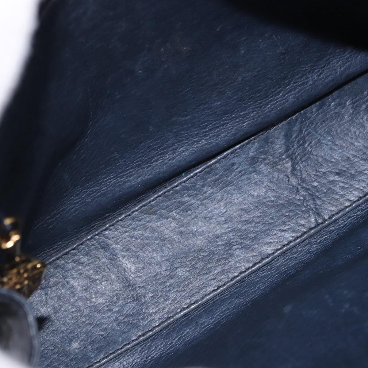 Gucci Micro GG Canvas Canvas, Navy, Canvas, Shoulder Bag