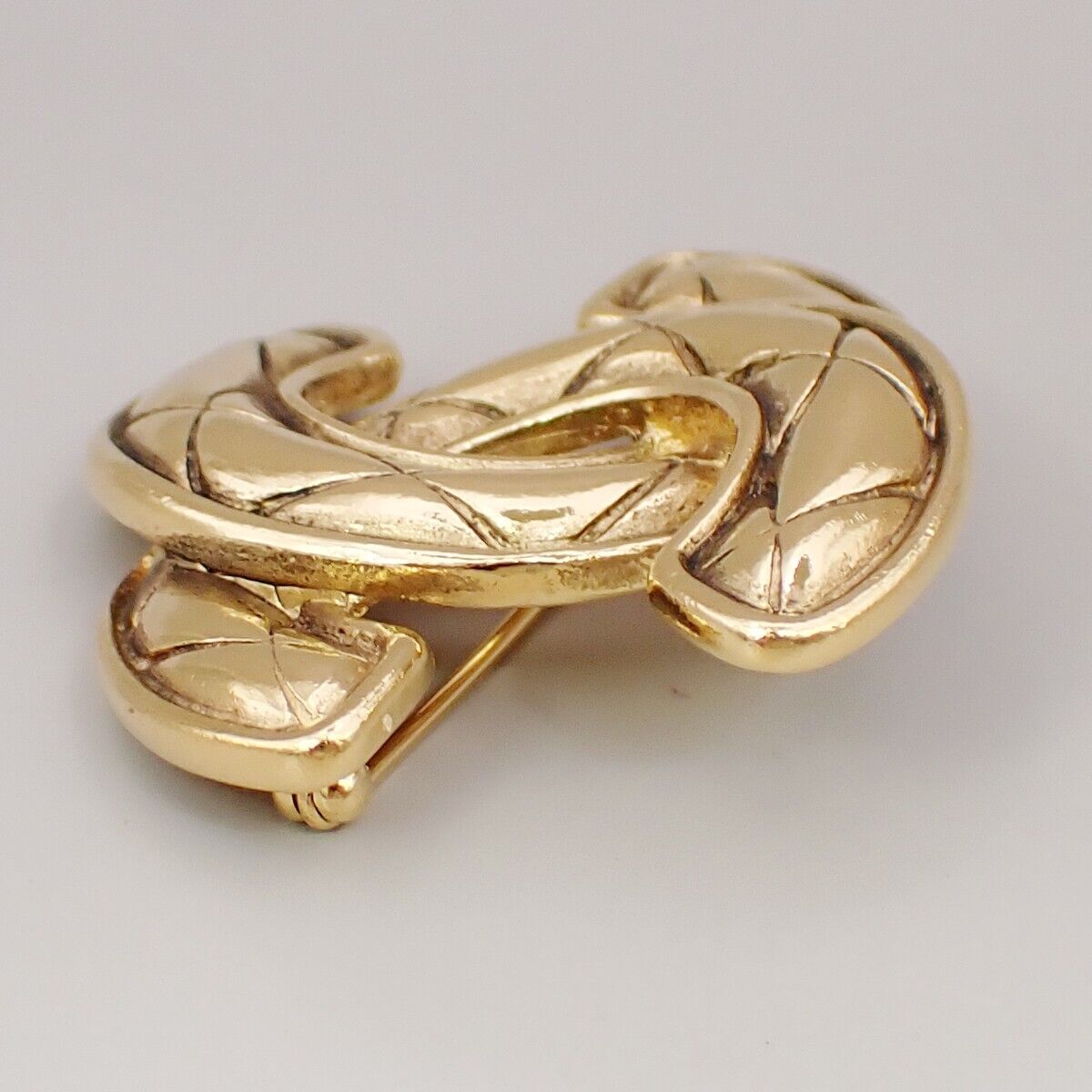 Chanel Coco Mark, Gold, Gold Plated, brooch