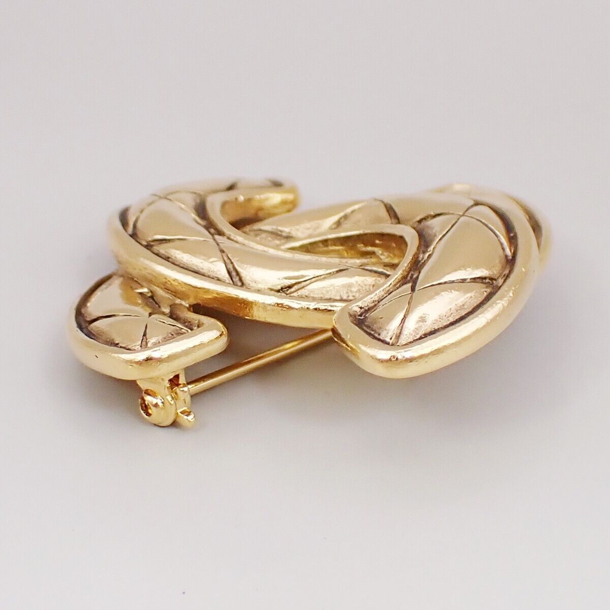 Chanel Coco Mark, Gold, Gold Plated, brooch