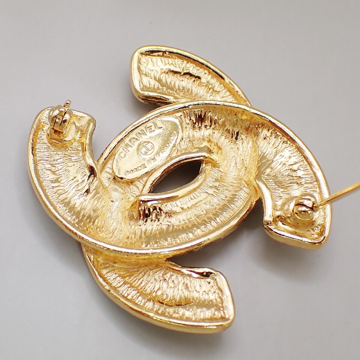 Chanel Coco Mark, Gold, Gold Plated, brooch