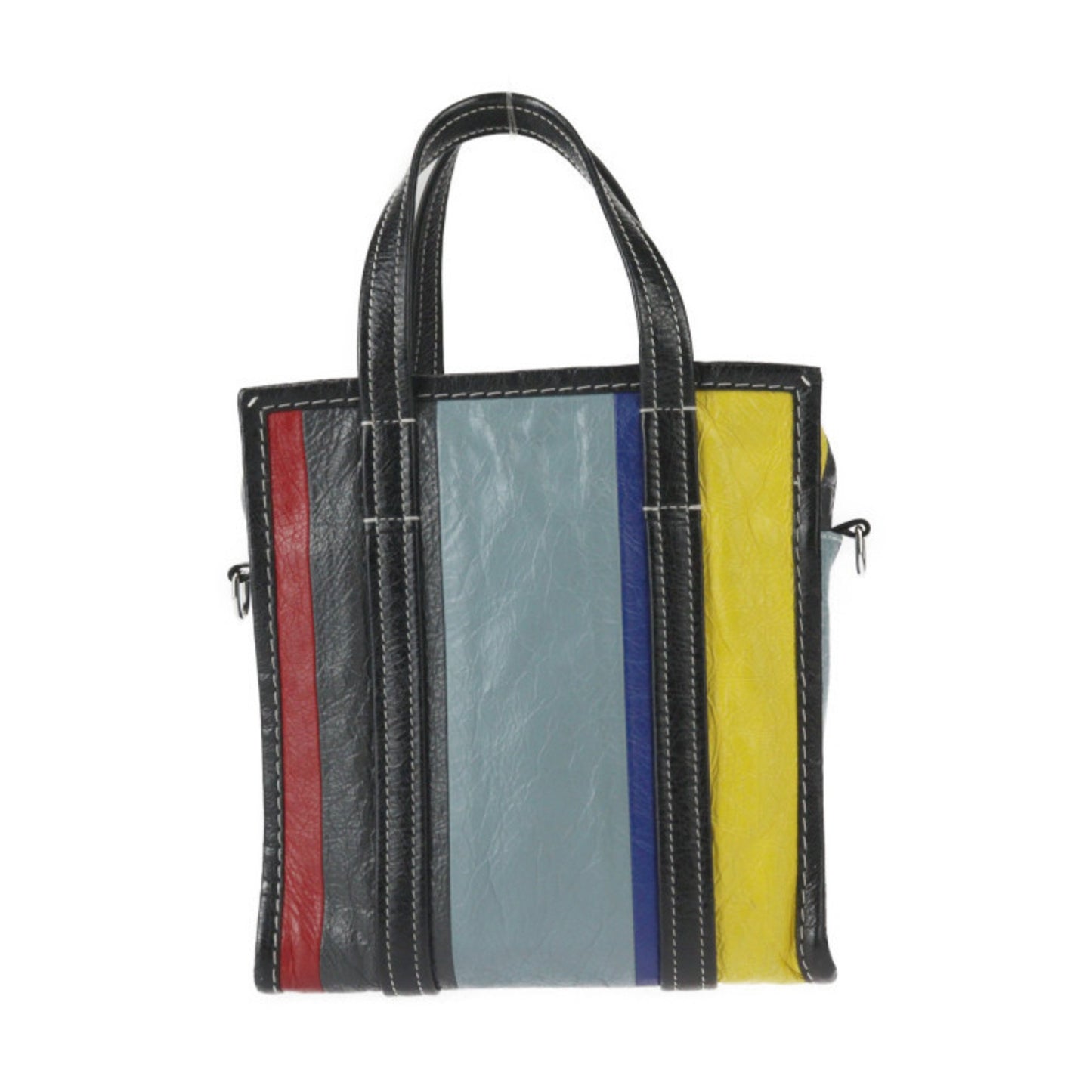 Balenciaga Bazar, Multicolour, Leather, tote