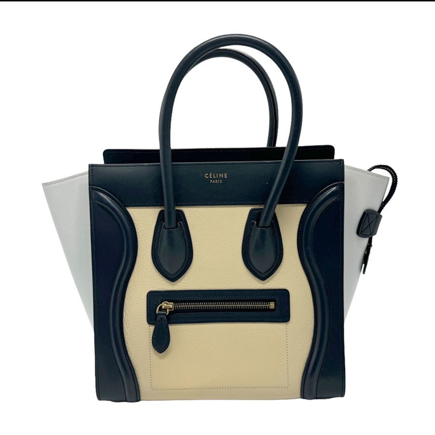 Céline Luggage, Multicolour, Leather, handbag