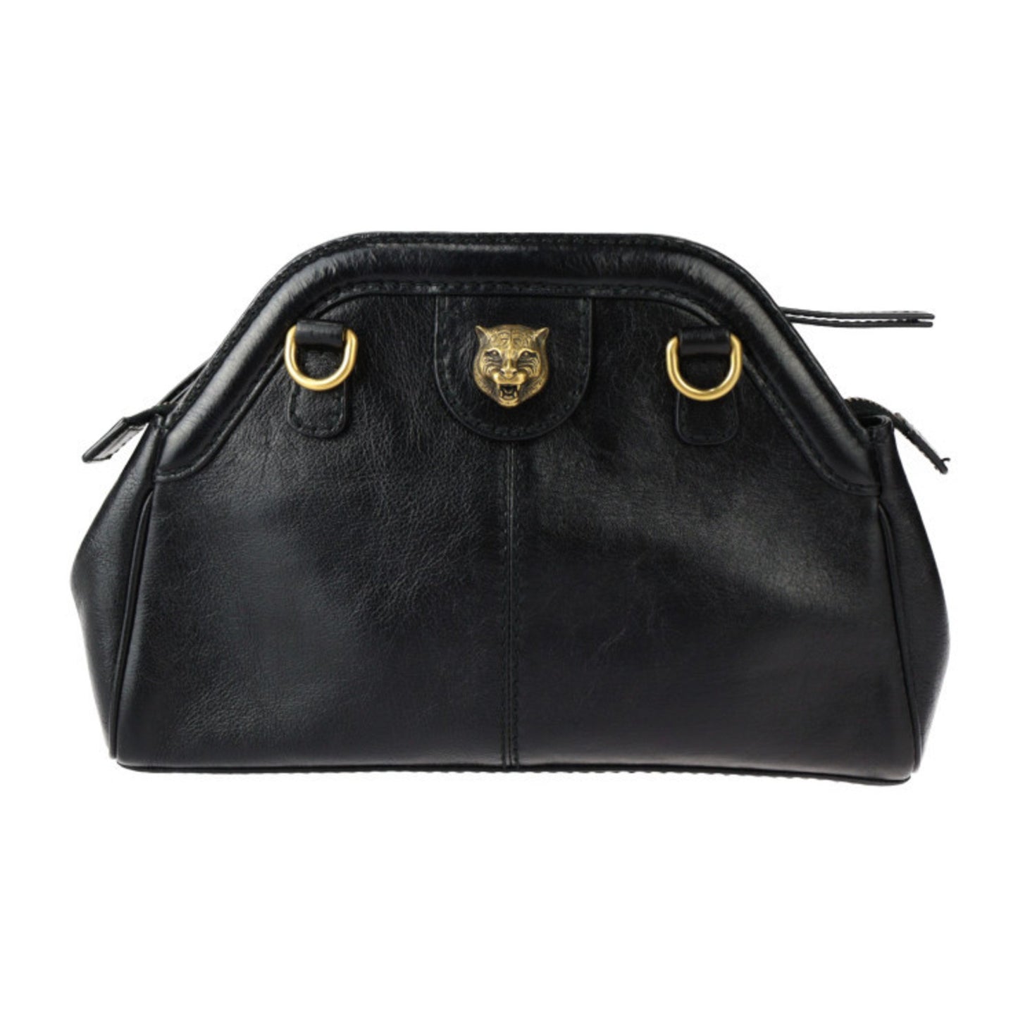 Gucci Re(belle), Black, Leather, clutch