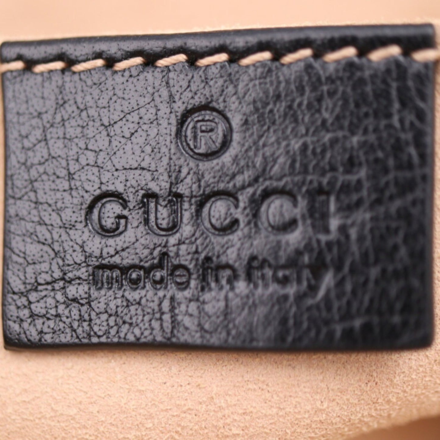 Gucci Re(belle), Black, Leather, clutch