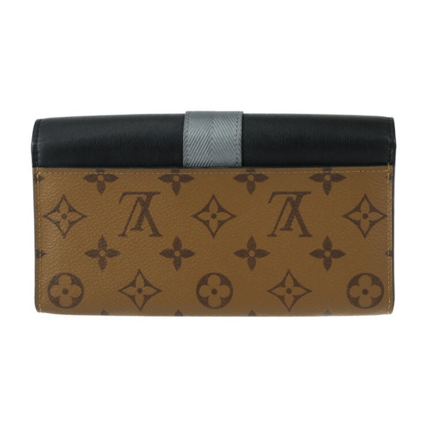 Louis Vuitton, Brown, Canvas, wallet