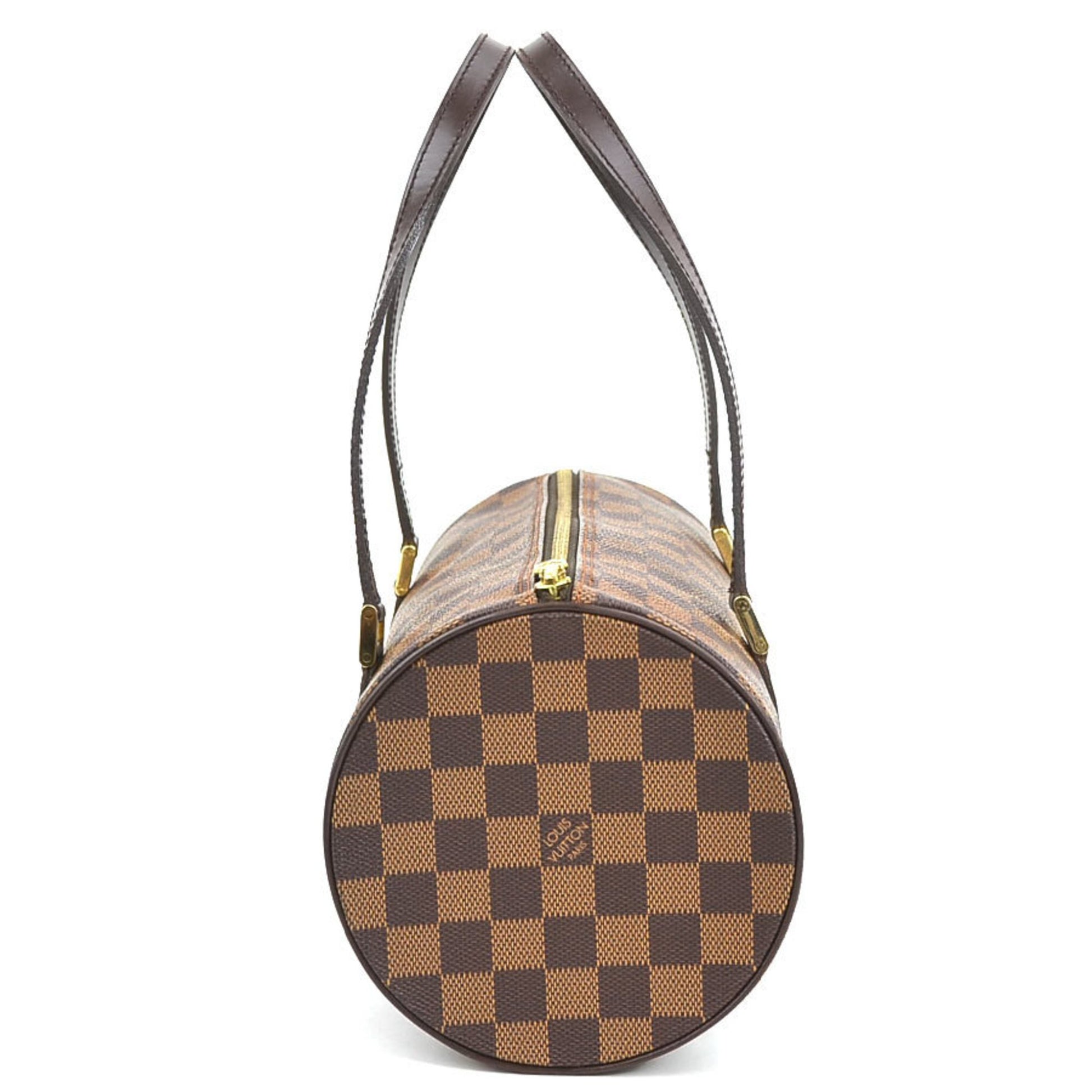 Louis Vuitton Papillon 30, Brown, Canvas, handbag