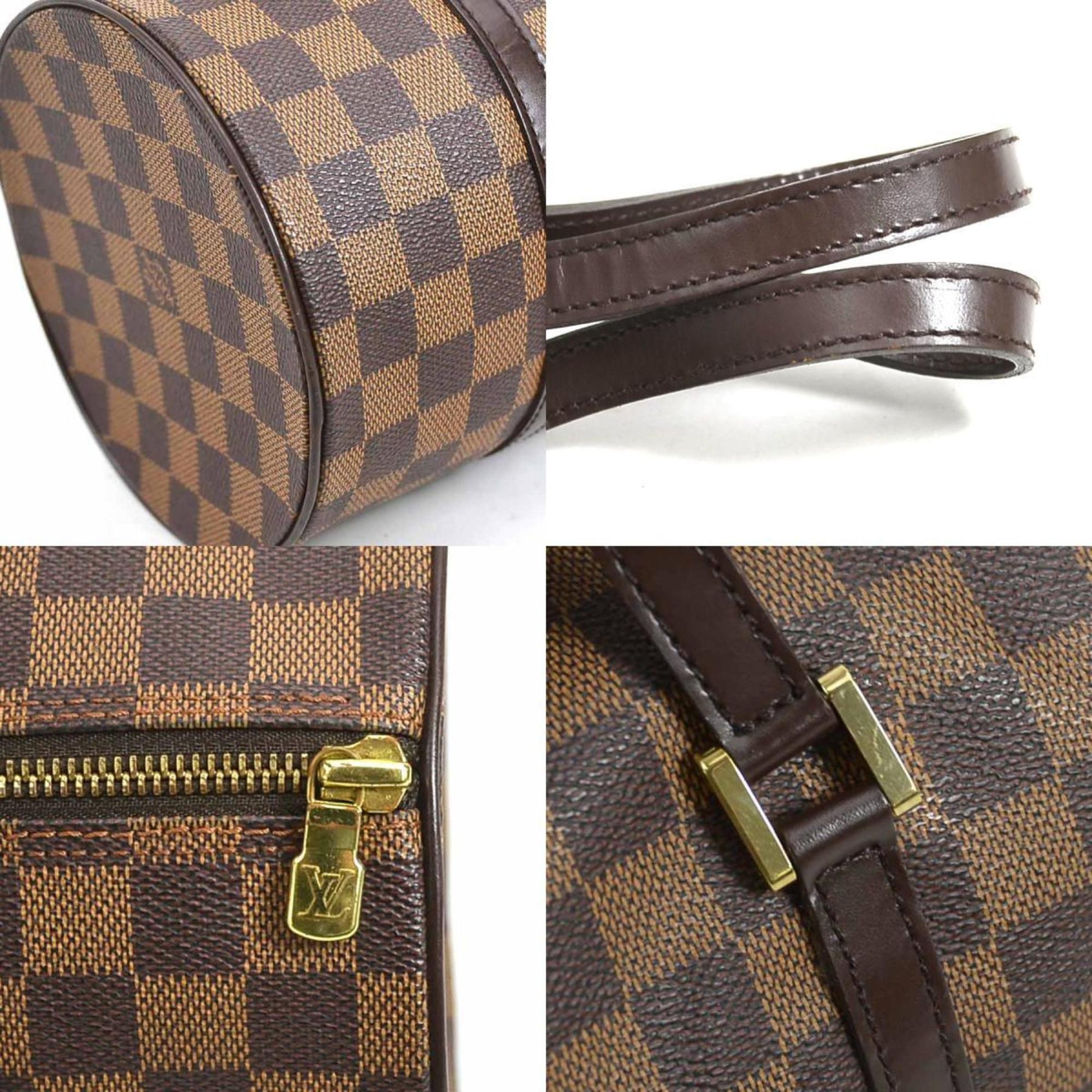 Louis Vuitton Papillon 30, Brown, Canvas, handbag