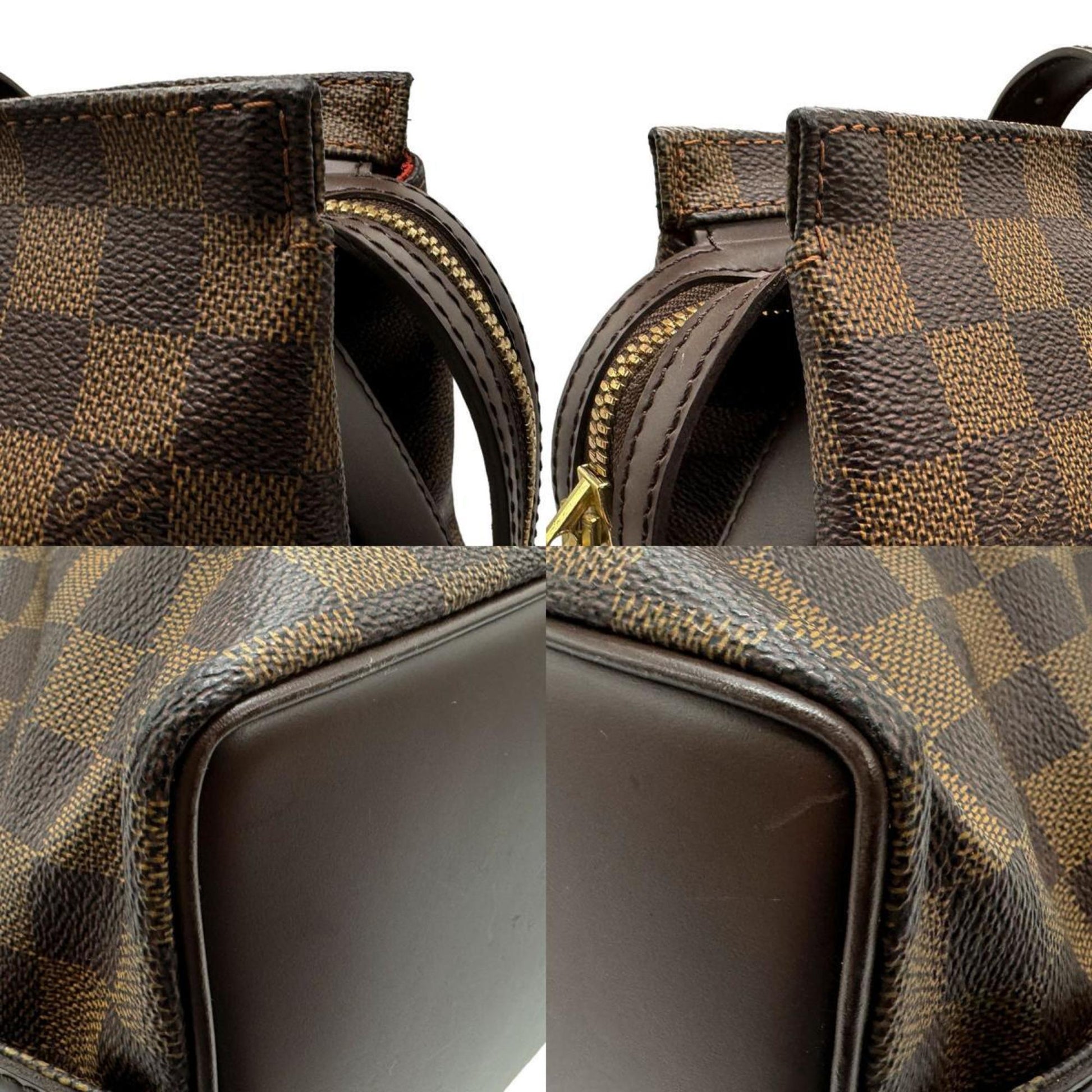 Louis Vuitton Chelsea, Brown, Canvas, shoulder