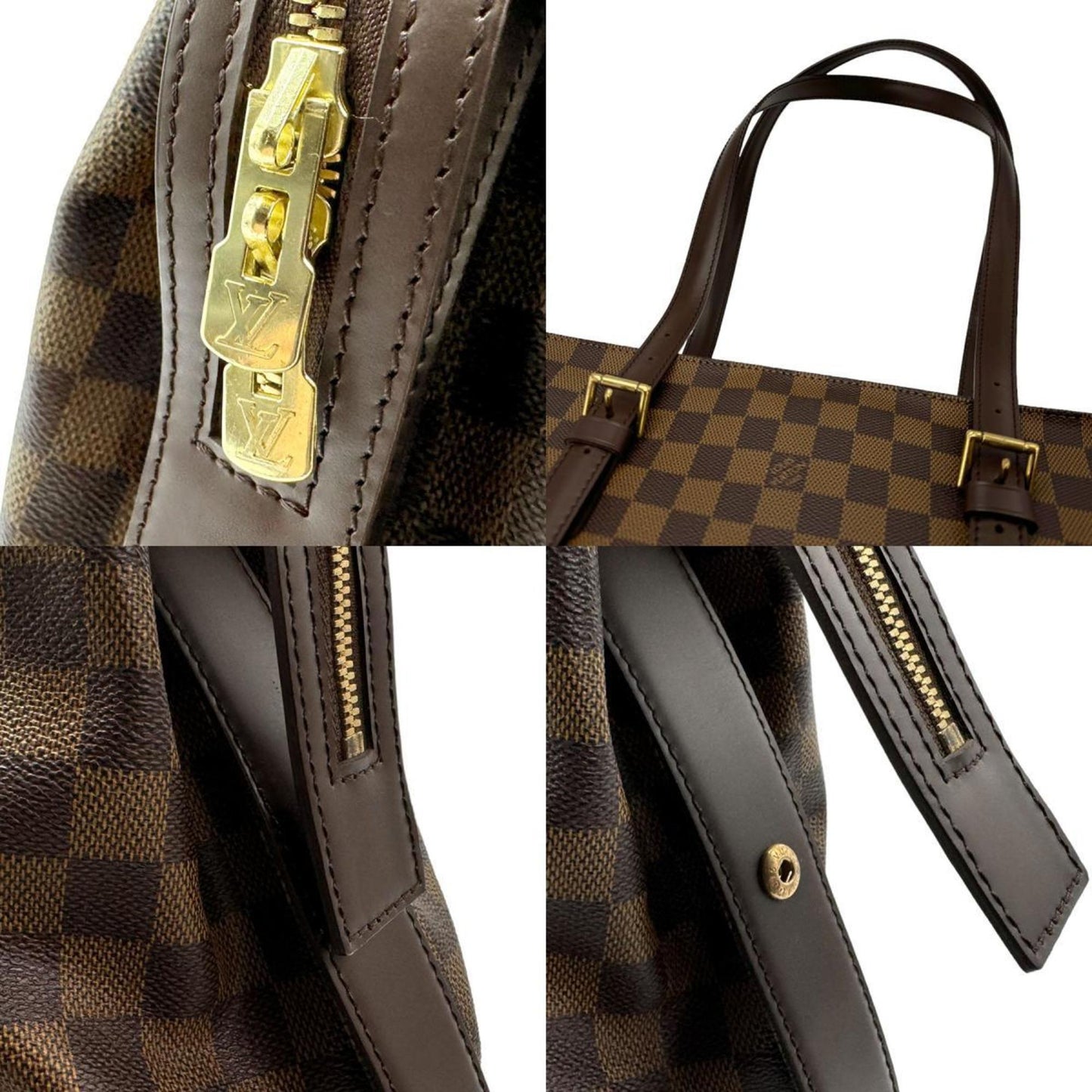 Louis Vuitton Chelsea, Brown, Canvas, shoulder