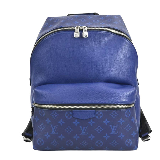 Louis Vuitton Discovery, Navy, Canvas, backpack