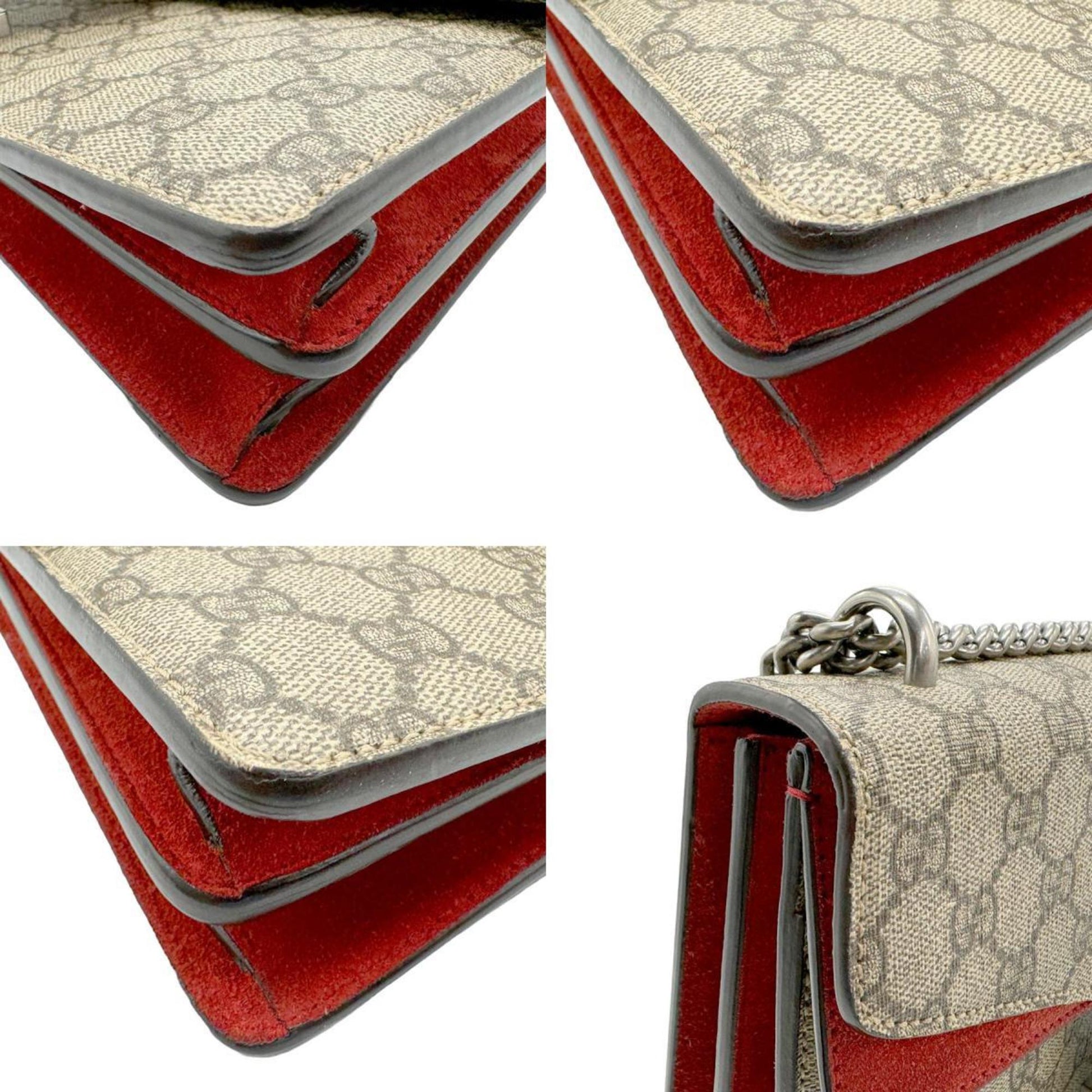 Gucci Dionysus, Beige, Canvas, shoulder