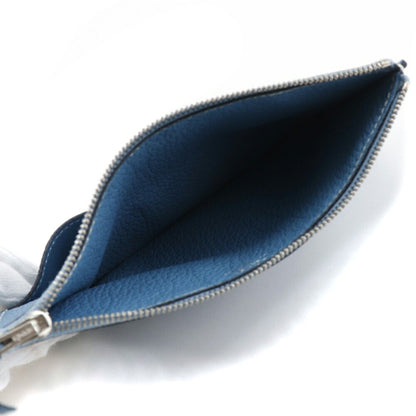 Hermès Dogon, Blue, Leather, wallet