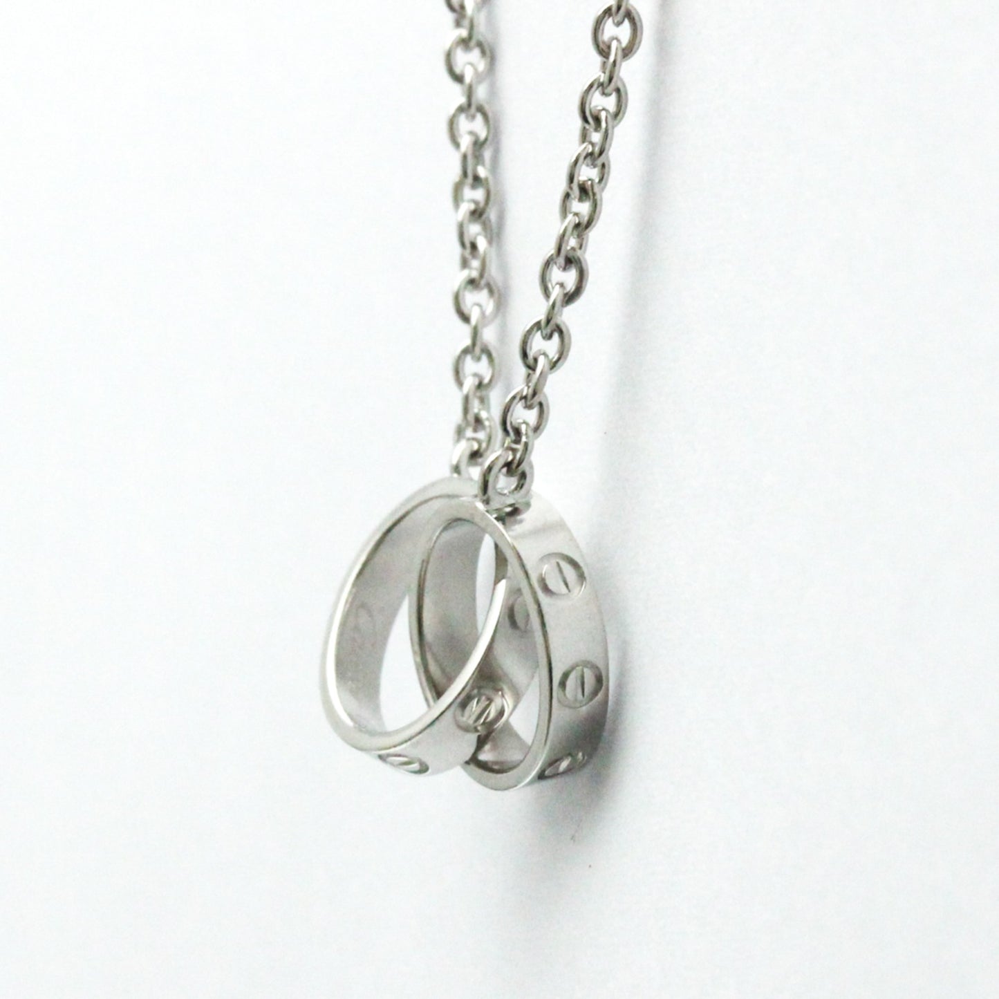 Cartier Love, Silver, White Gold, necklace