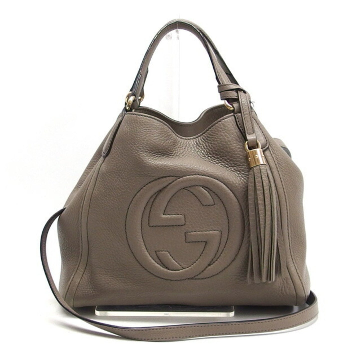 Gucci Soho, Brown, Leather, tote