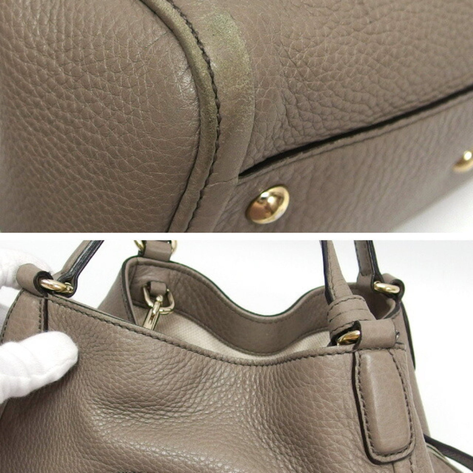 Gucci Soho, Brown, Leather, tote