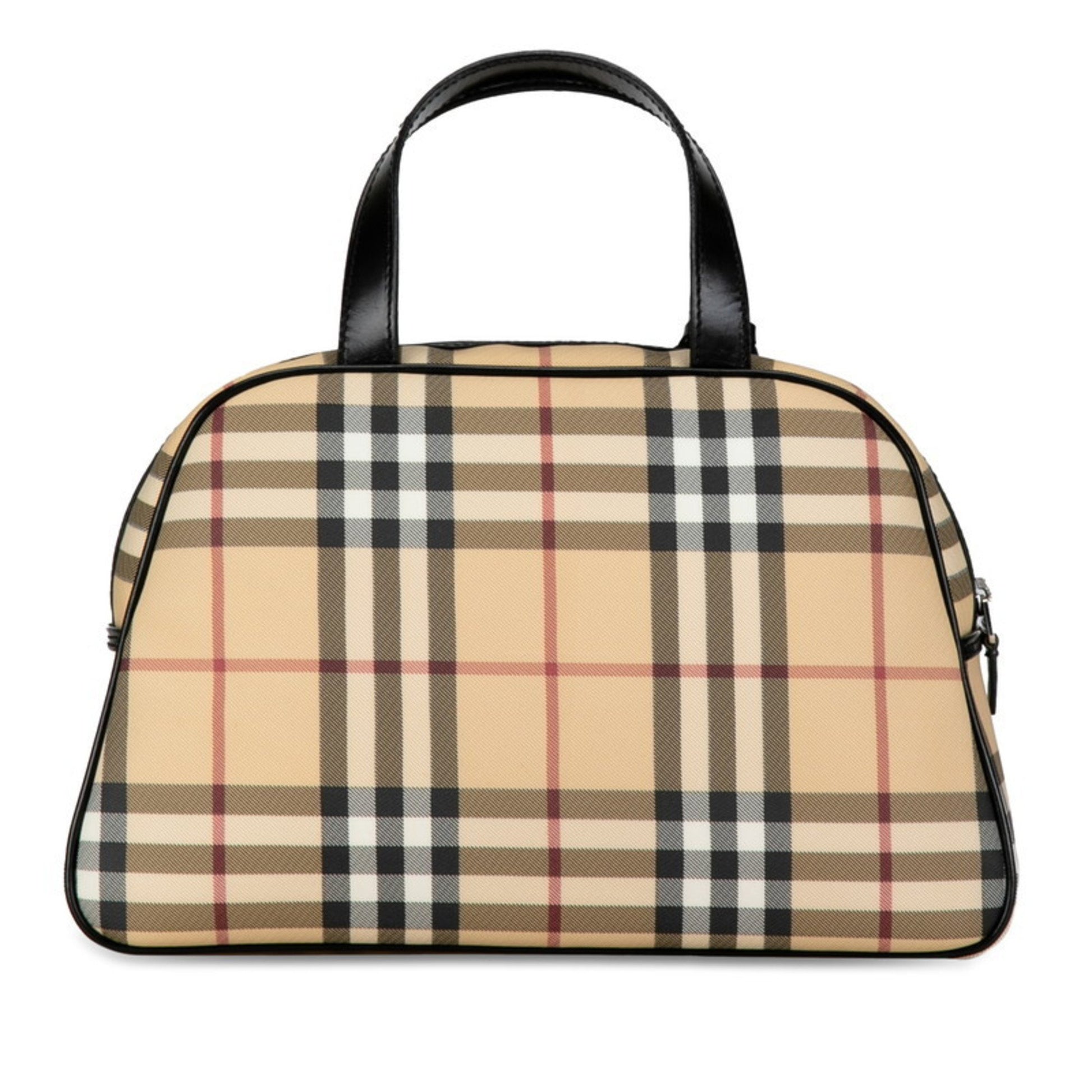 Burberry Nova Check, Beige, Canvas, handbag