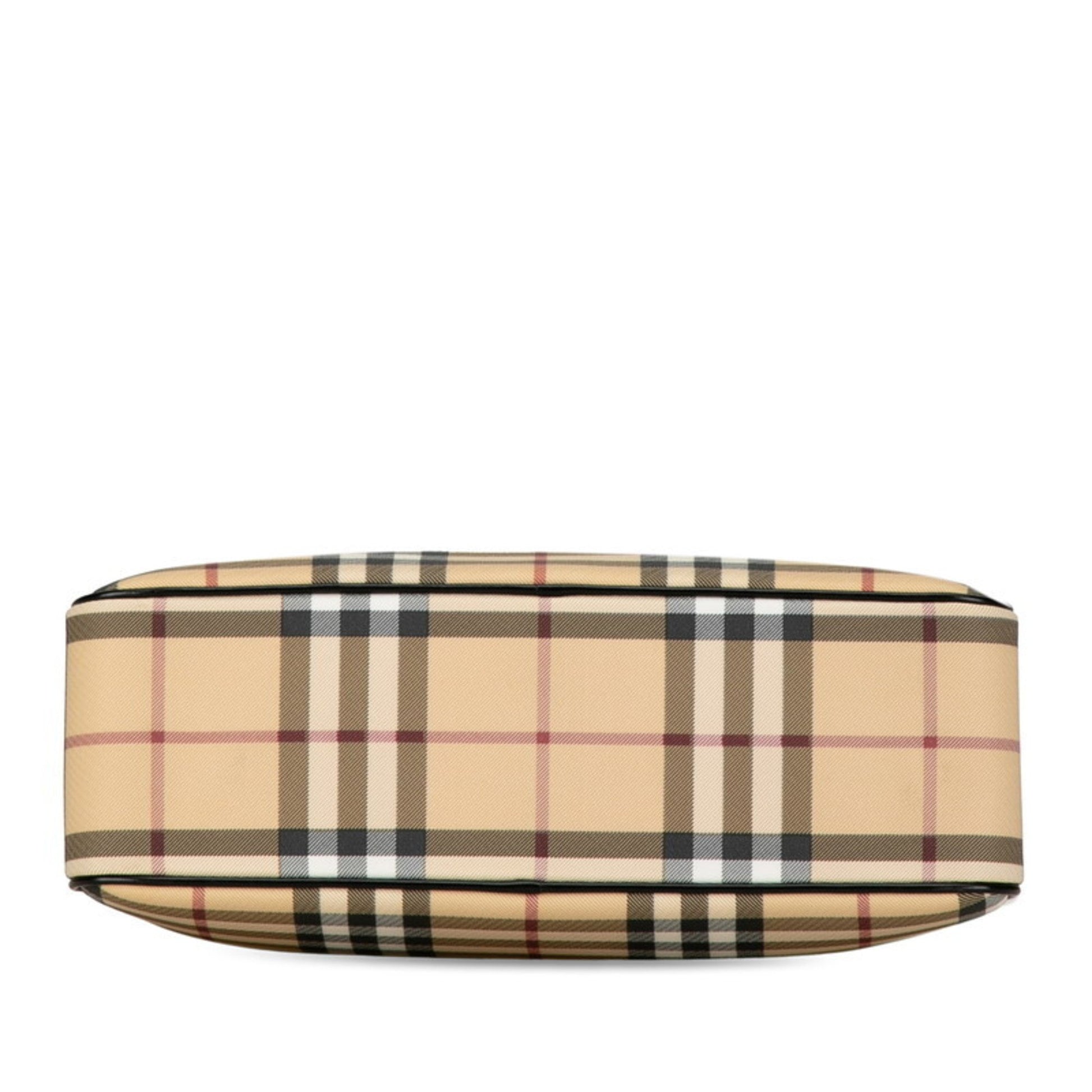 Burberry Nova Check, Beige, Canvas, handbag