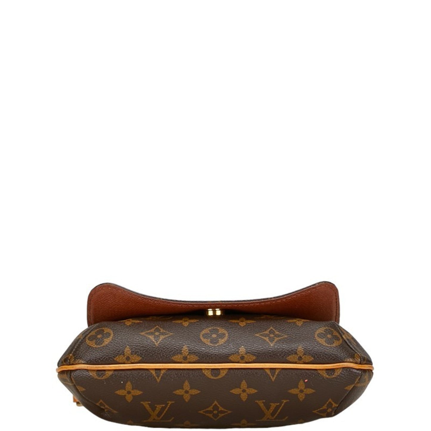 Louis Vuitton Musette Salsa, Brown, Leather, shoulder