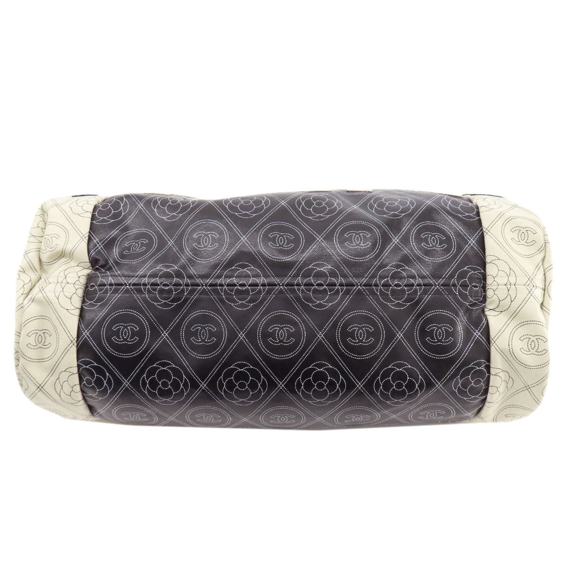 Chanel Coco Mark, Black, Leather, travel