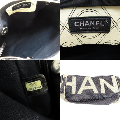 Chanel Coco Mark, Black, Leather, travel