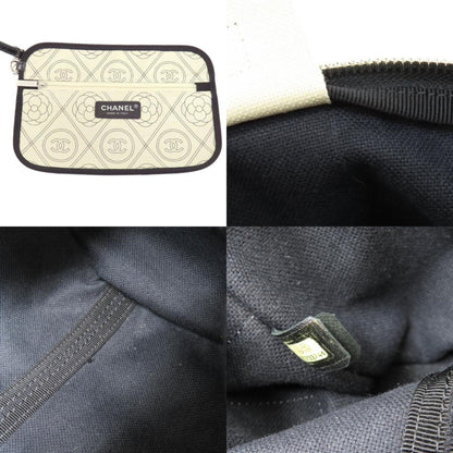 Chanel Coco Mark, Black, Leather, travel