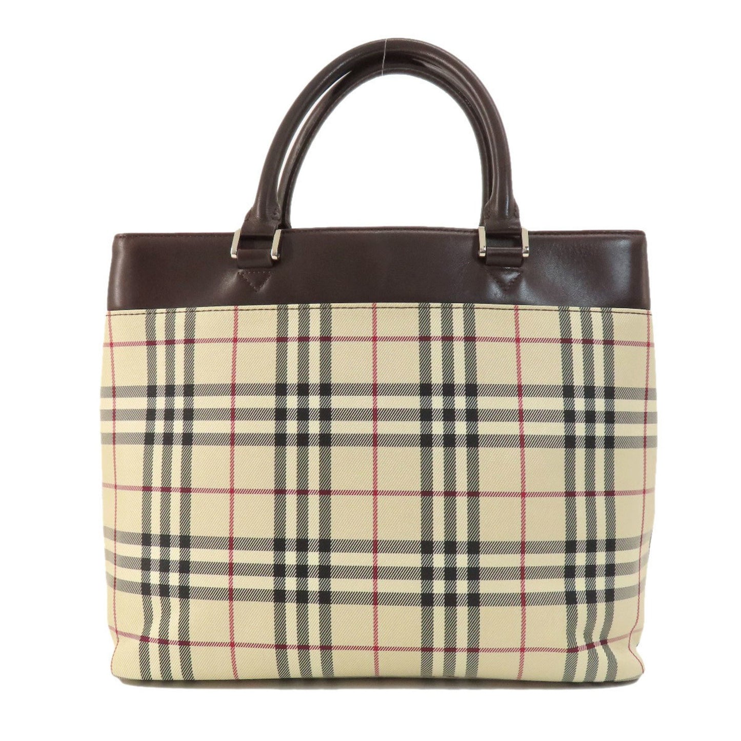 Burberry Nova Check, Beige, Canvas, tote