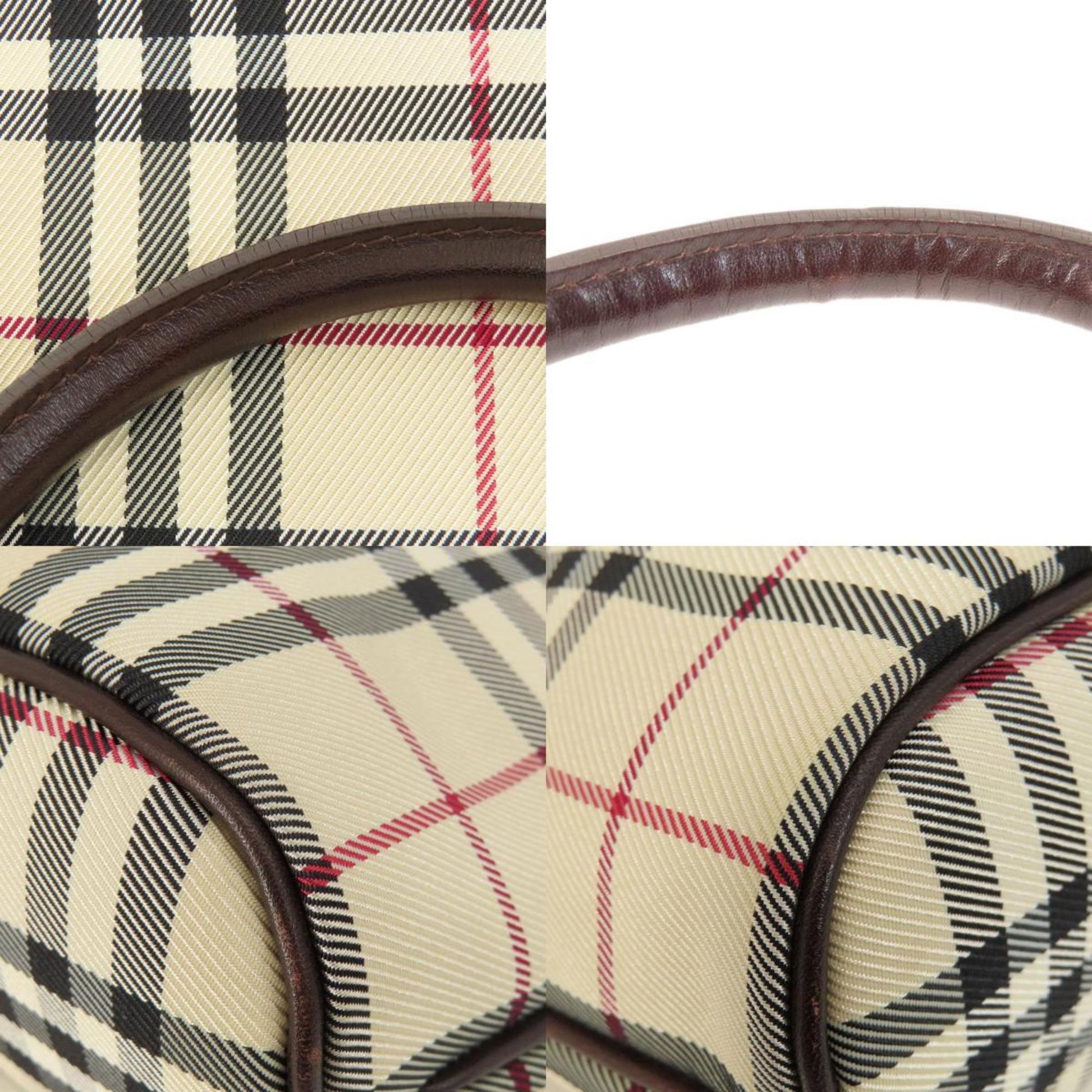 Burberry Nova Check, Beige, Canvas, tote